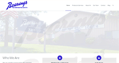 Desktop Screenshot of bearingsincsouth.com